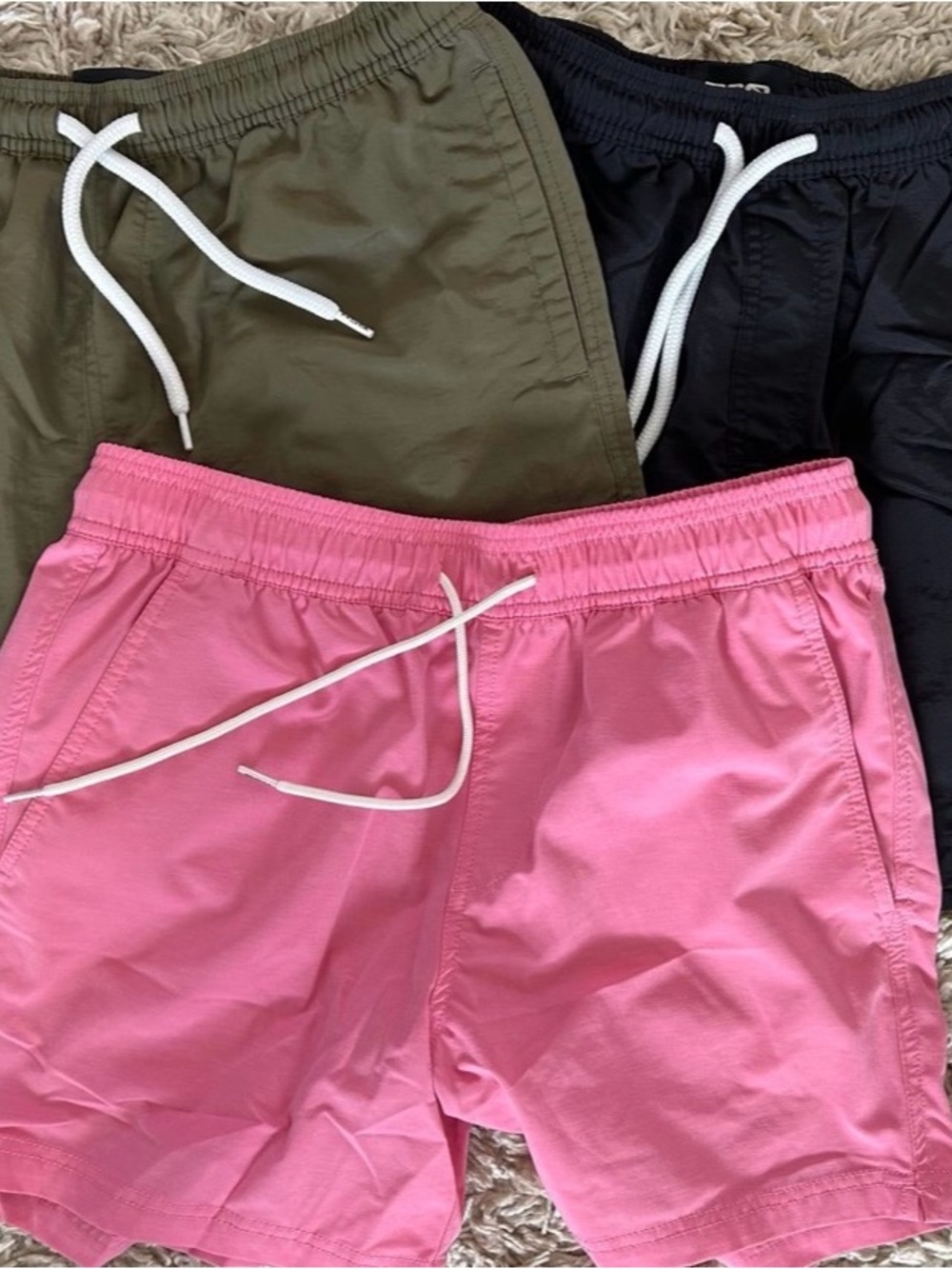 RSQ shorts size men’s small Pink, Olive & Black